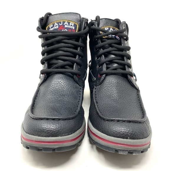 Pajar Men’s Basel Leather Winter Boots Black - Picture 3 of 7